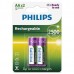 Pila recargable AA Philips