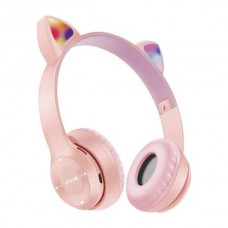 Audífono kids rosado Bluetooth