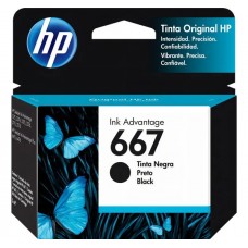 Cartucho HP667 negro