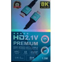 Cable HDMI 8K 1,5Mts.